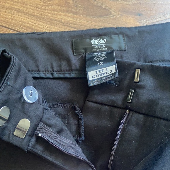 Mossimo Target Black Bermuda Shorts Size 12 - Picture 2 of 3